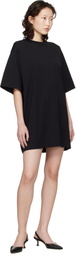 Loulou de Saison Black Ayaz LDS T-Shirt Midi Dress
