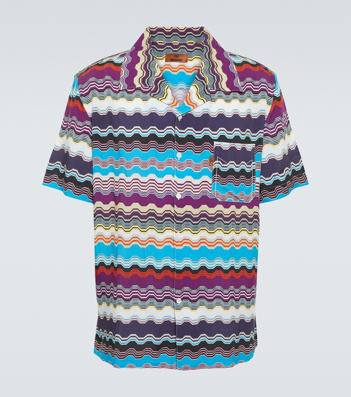 Missoni Zig-zag short-sleeved shirt Missoni