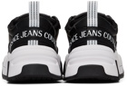 Versace Jeans Couture Black Logo Stargaze Sneakers