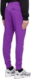 Nike Purple Sportswear Club Sweatpants