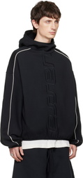 Fear of God ESSENTIALS Black Active Trace Modern Fleece Hoodie
