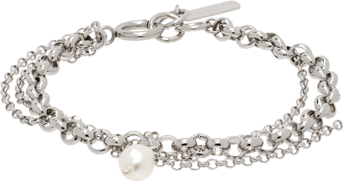 Justine Clenquet Silver Richie Bracelet Justine Clenquet