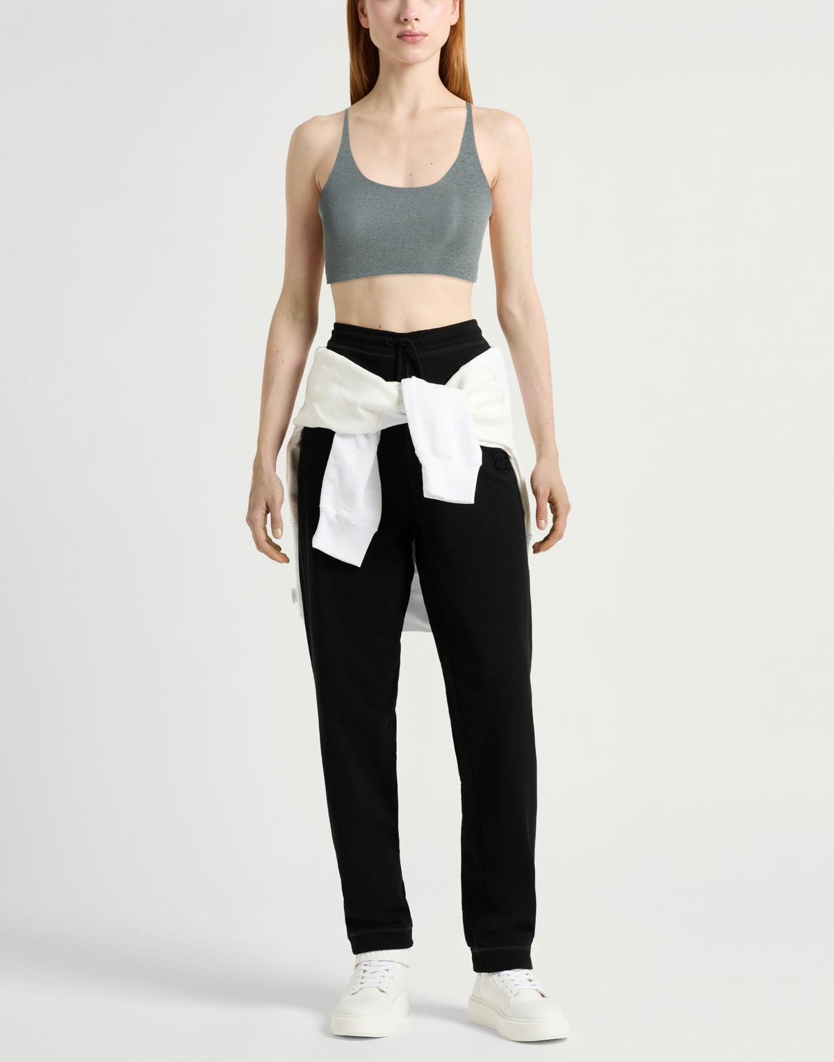 Girlfriend Collective Womens Top in Grey