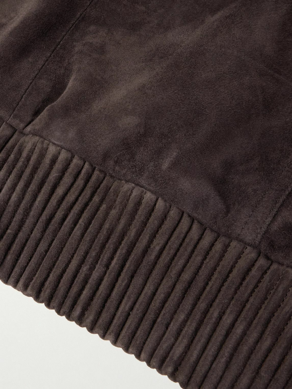 Dolce&Gabbana - Suede Jacket - Brown