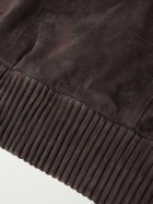 Dolce&Gabbana - Suede Jacket - Brown
