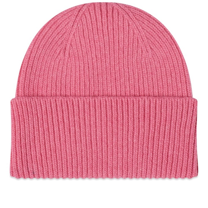 Photo: Colorful Standard Merino Wool Beanie in Bubblegum Pink