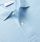 Lacoste - Logo-Appliquéd Cotton-Piqué Polo Shirt - Blue
