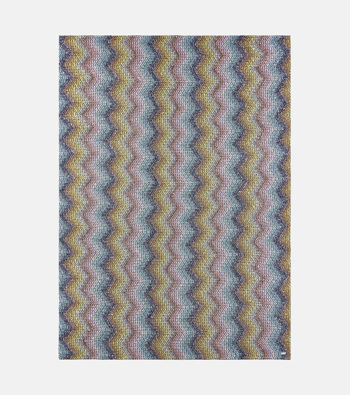 Missoni Salina Zigzag lamé throw