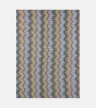 Missoni Salina Zigzag lamé throw