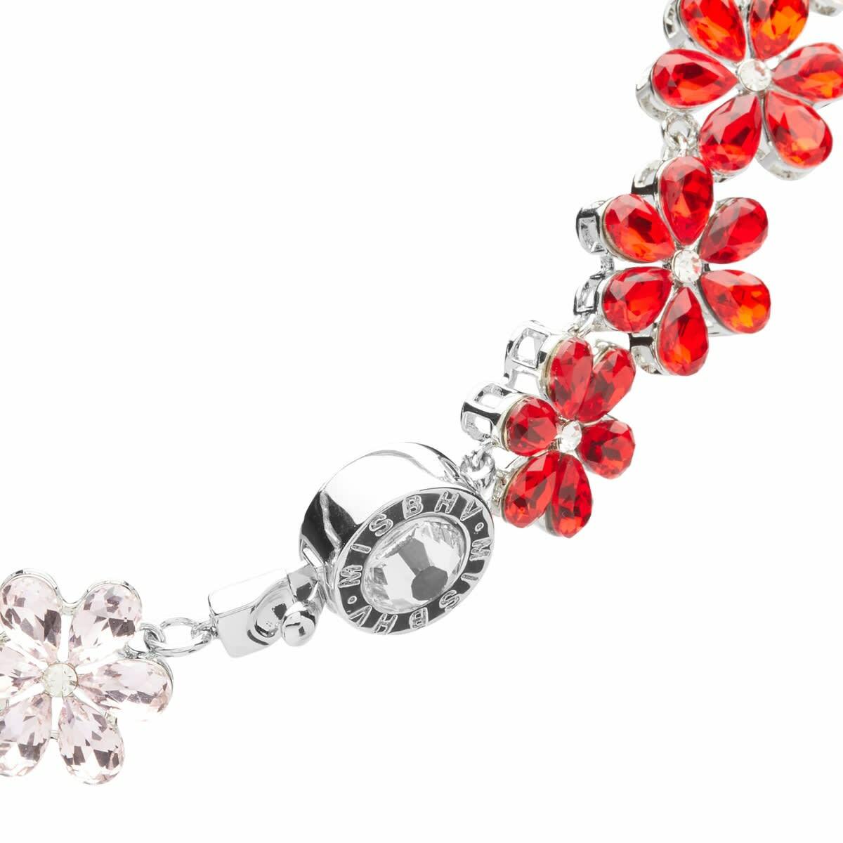 MISBHV Women's Rainbow Flower Choker in Mlc MISBHV
