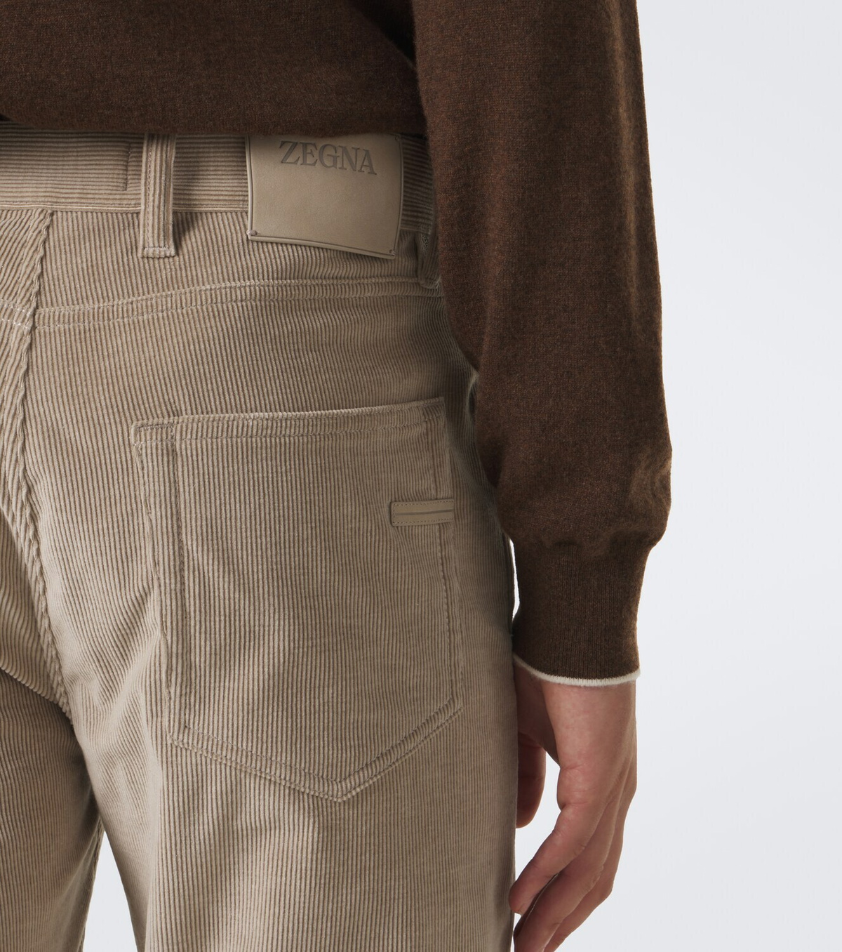 Zegna Roccia corduroy straight pants