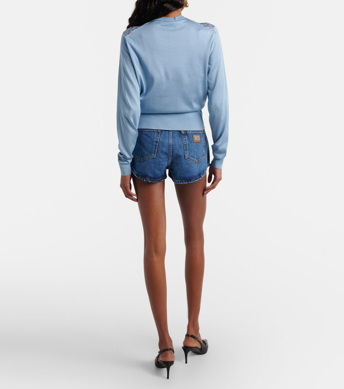 Dolce&Gabbana Denim micro shorts