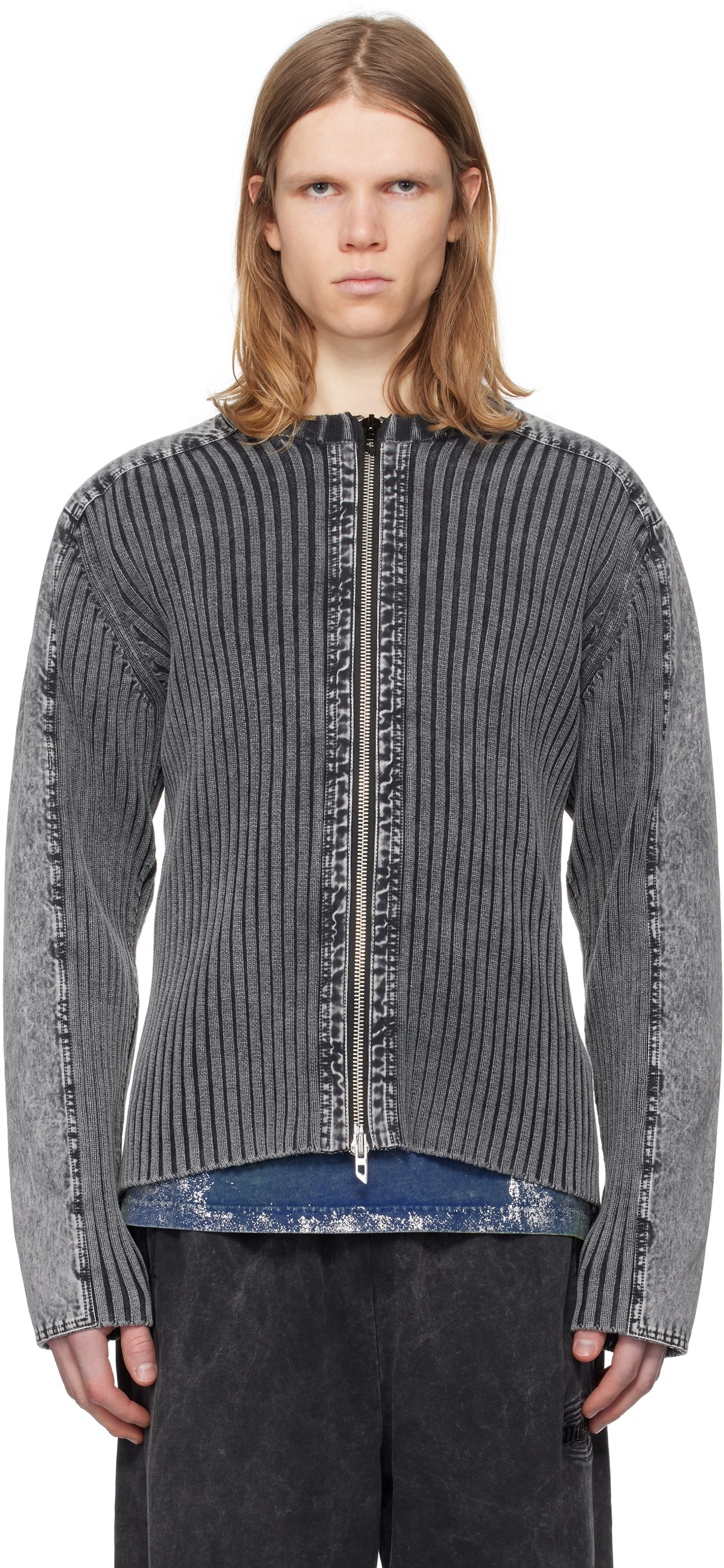 【関税込み】Diesel グレー K-Matty ジャケット Diesel Gray K-Matty Jacket Diesel