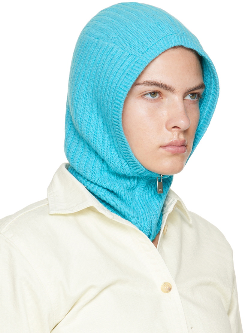 OPEN YY Blue Zip Balaclava