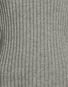 Victoria Beckham Womens Turtleneck Light in Grey