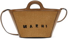 Marni Brown Small Tropicalia Tote