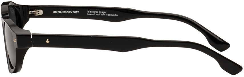 BONNIE CLYDE Black Roller Coaster Sunglasses