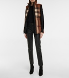 Burberry - Checked down vest