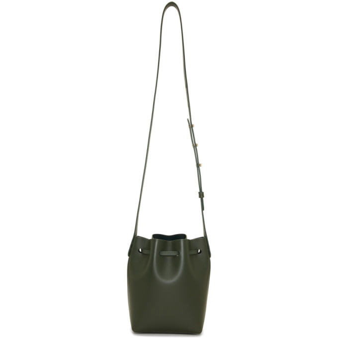 Mansur Gavriel Mini Mini Bucket Bag - Moss