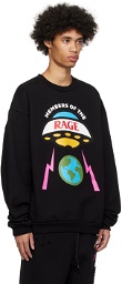 Members of the Rage Black Printed Sweatshirt
