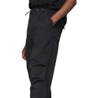 032c Black Flap Pocket Trousers