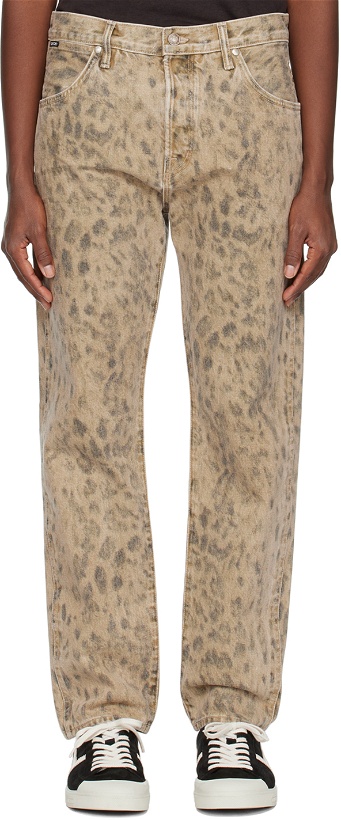 Photo: TOM FORD Tan Leopard Jeans