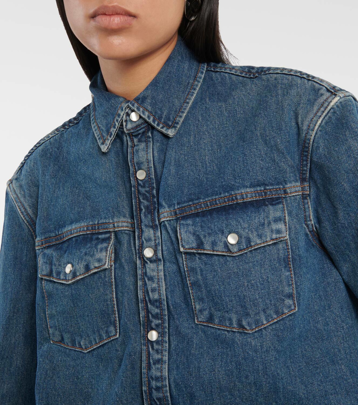 Wardrobe.NYC Denim overshirt WARDROBE.NYC