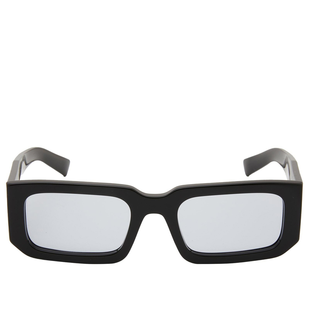 Prada Eyewear Men's 06YS Sunglasses in Black/Light Blue 