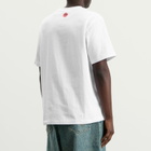 ICECREAM Men's Camo Running Dog Woodland T-Shirt in White