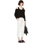 3.1 Phillip Lim White Tailored Carrot Trousers