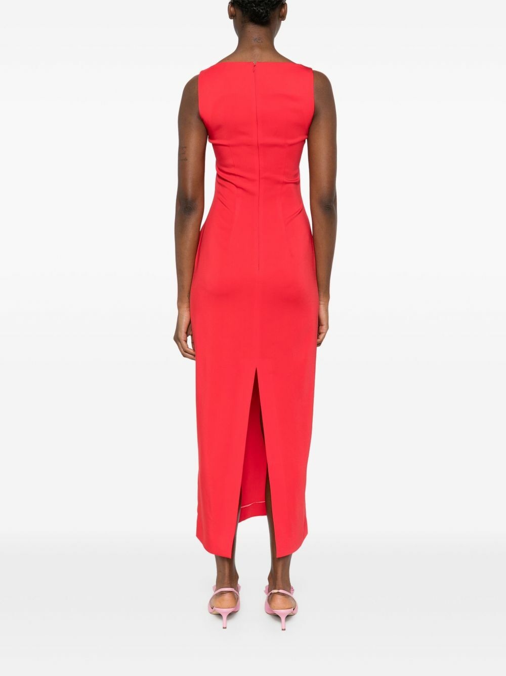 Rowen Rose Gathered-Detail Maxi Dress