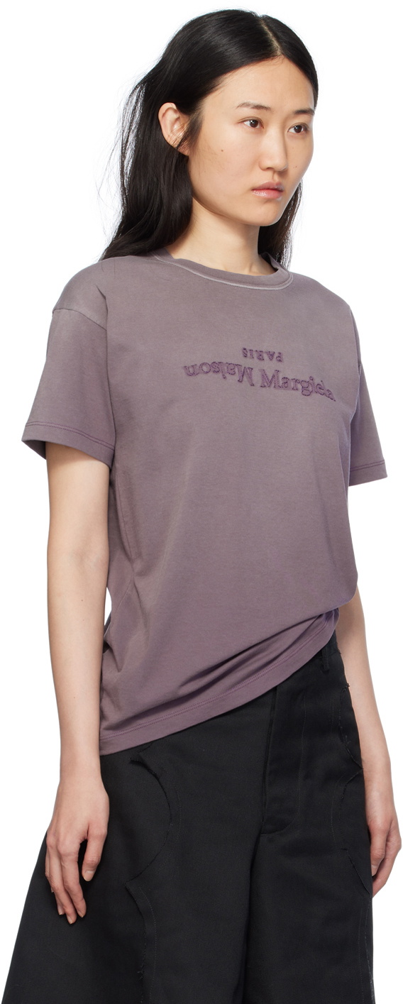 Maison Margiela Purple Reverse T-Shirt Maison Margiela