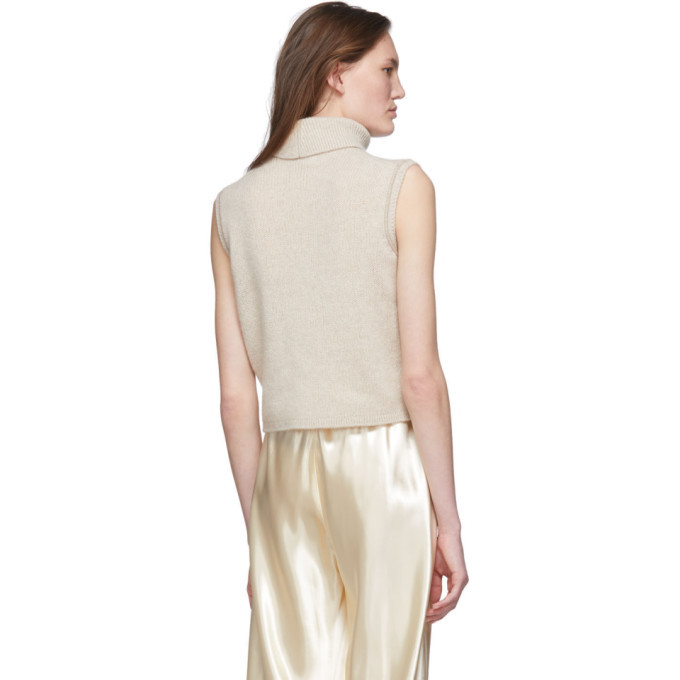 The Row Beige Giselle Vest The Row