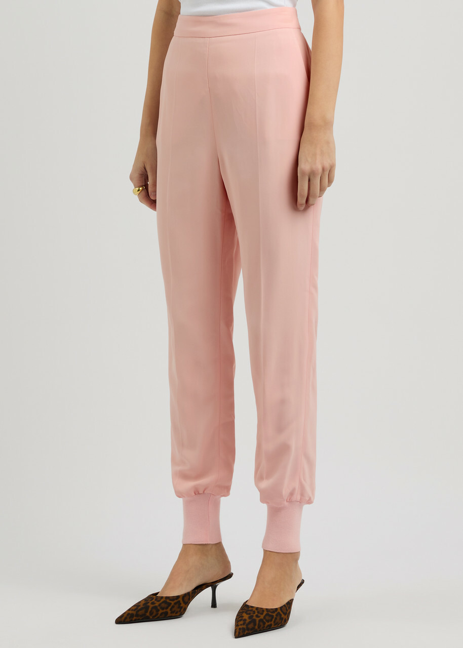 Stella McCartney Blue Joggers With Earth And Sun Print main image 0