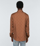 Amiri - Micro paisley long-sleeved shirt