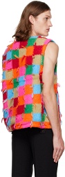 Andersson Bell Multicolor Patchwork Vest