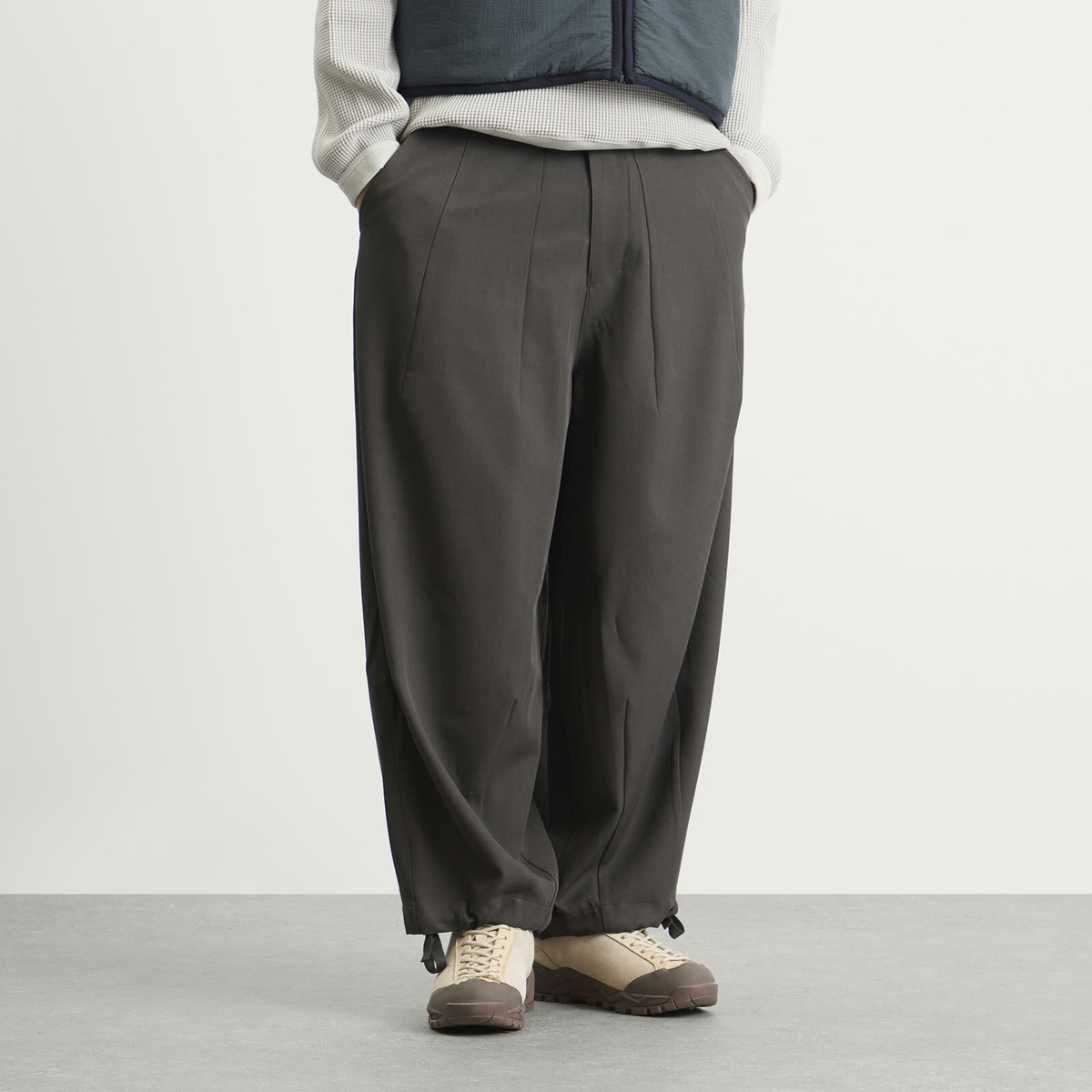 Merely Made Men's Nomadic Trouser in Asphalt Grey
