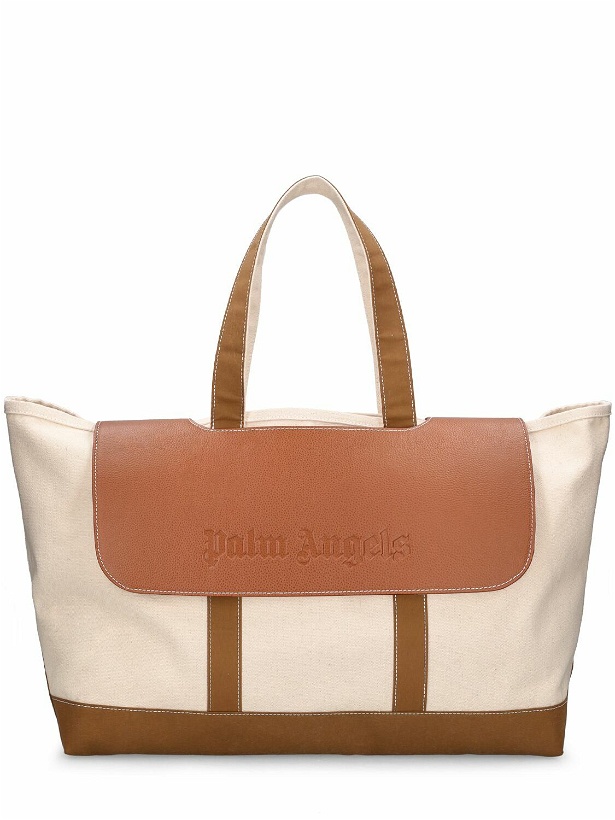 Photo: PALM ANGELS - Palm Angels Classic Cotton Tote