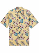 Go Barefoot - Haole Hibiscus Convertible-Collar Floral-Print Cotton Shirt - Unknown