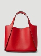 Circle Logo Tote Bag in Red