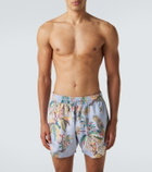 Etro Printed swim trunks