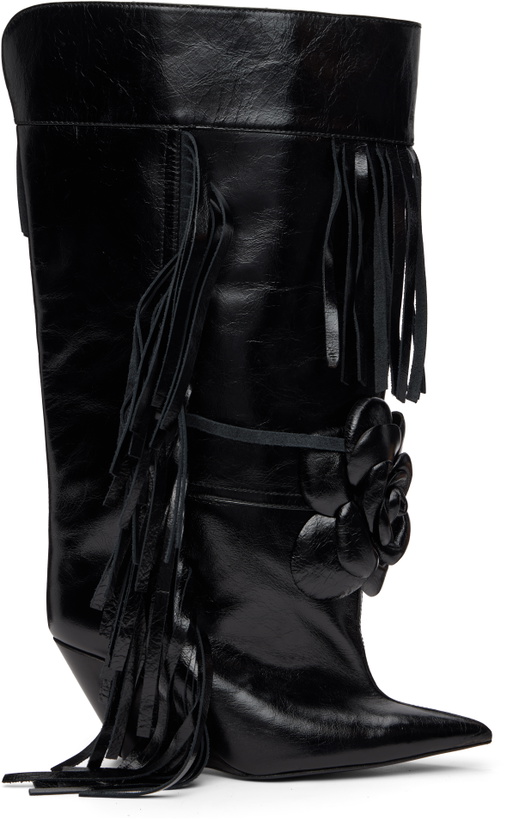 Photo: ABRA Black Rose Tall Boots