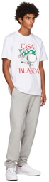 Casablanca White Casa Sport T-Shirt