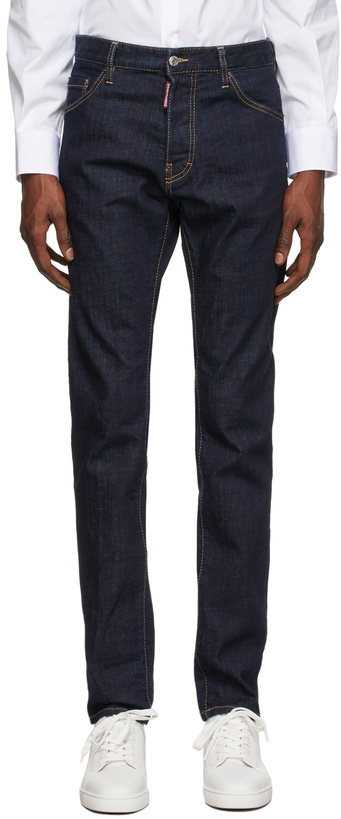 Photo: Dsquared2 Navy Cool Guy Jeans