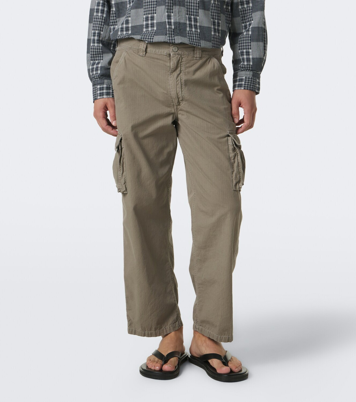 ERL Cotton ripstop cargo pants