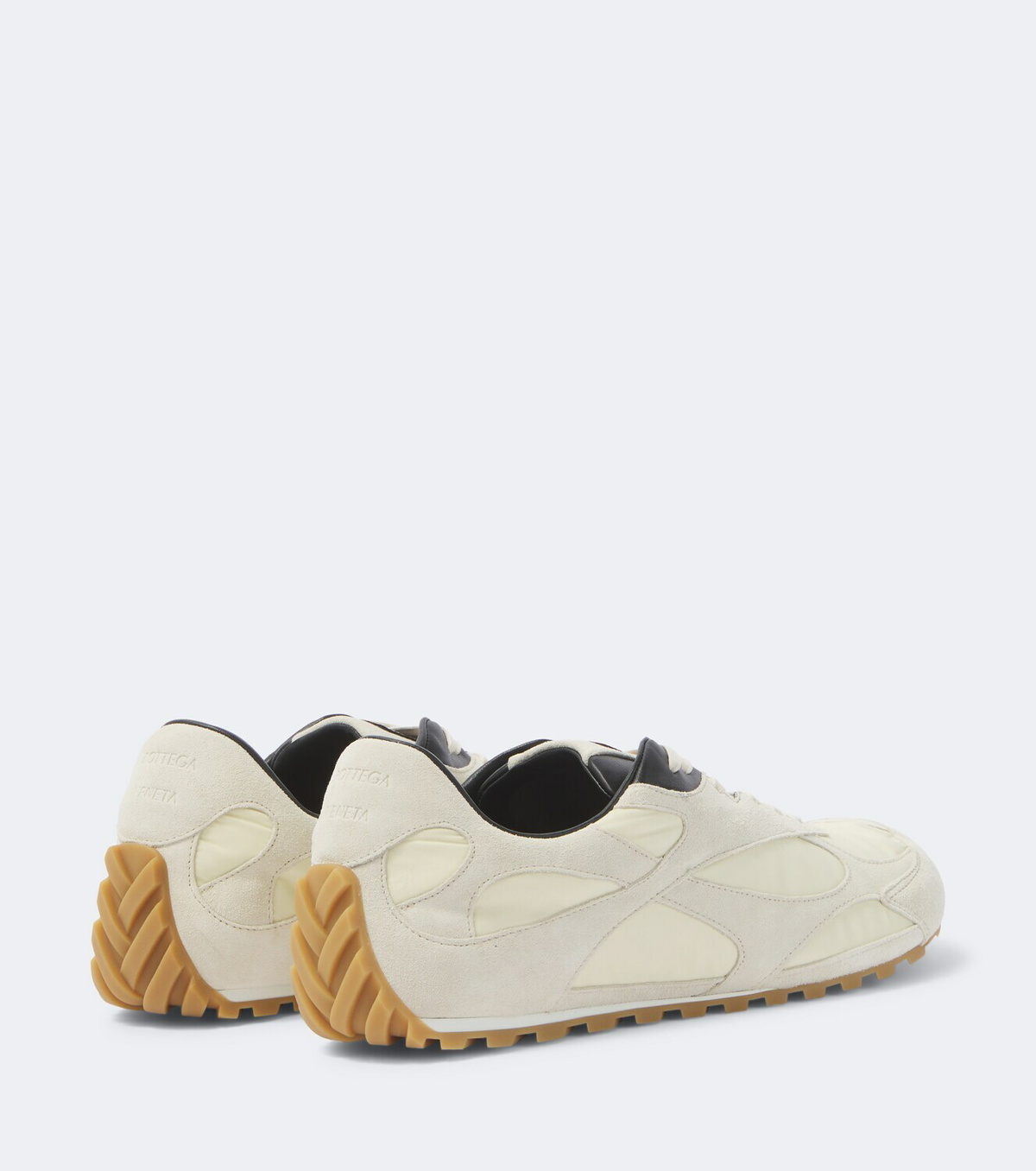 Bottega Veneta Orbit Flash suede-trimmed sneakers