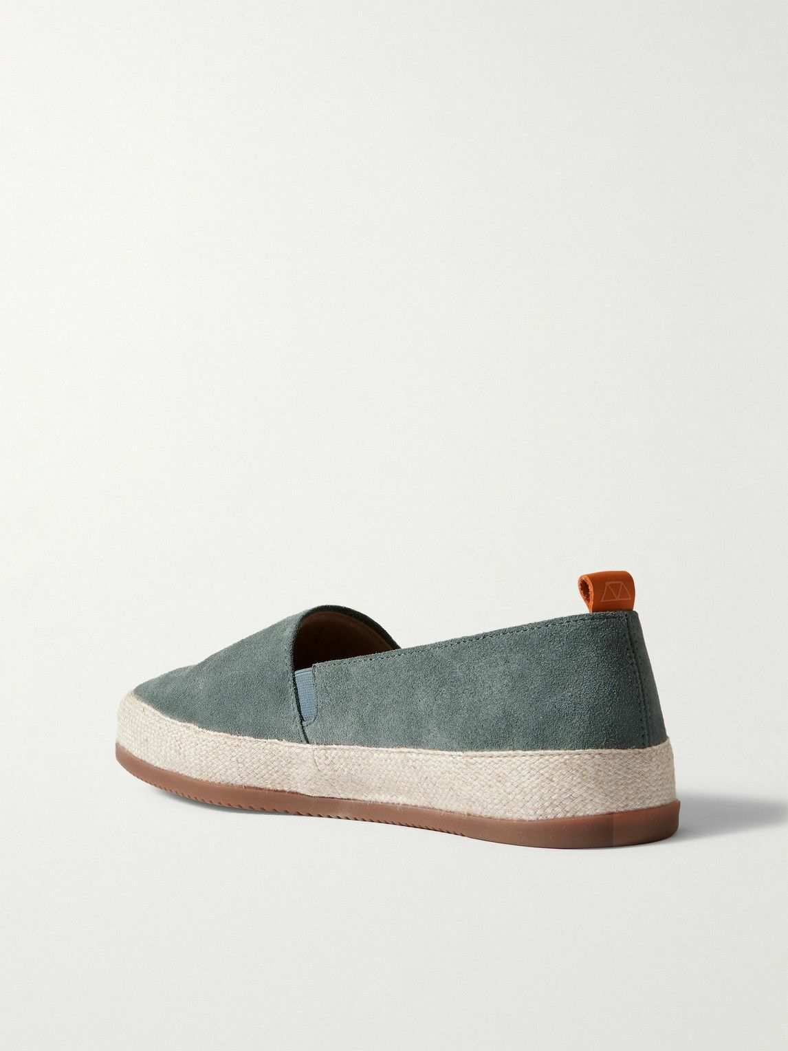 Mulo - Leather Espadrilles - Blue
