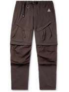 Nike - AGC Smith Summit Convertible Shell Cargo Trousers - Brown