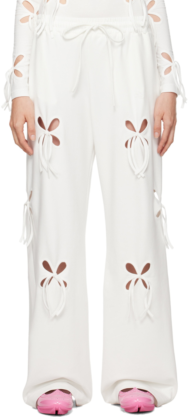 J.Kim White Petal Lounge Pants