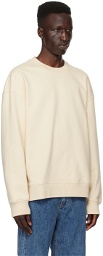 Wooyoungmi Off-White Patch Sweatshirt